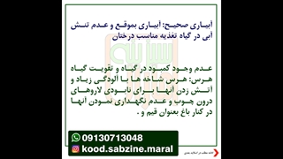 جلوگیری از شیوع کرم خراط_مشاوره ی واتساپ09130713048_سبزینه مارال یزد