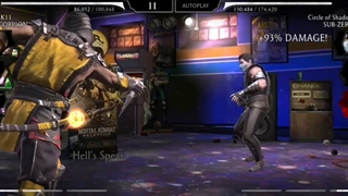Earthrealm Tower Battle 191 - 195 In Mortal Kombat Mobile