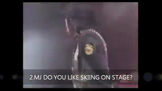 لحظات بامزه مایکل جکسون موقع اجرا...