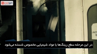 پوشش دهی رینگ فولادی به روش PVD | آیرومارت