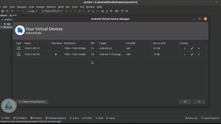 آموزش AVD (ماشین مجازی) در اندروید استودیو