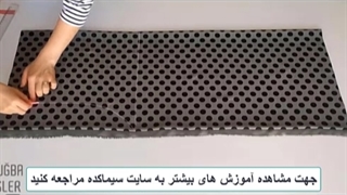 آموزش دامن شلواری بدون الگو در سایت سیماکده