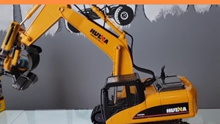 جعبه گشایی و تست بیل مکانیکی کنترلی هوینا Huina 1570 | اختصاصی ایستگاه پرواز