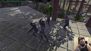 انجام مرحله پایانی بازی ایرانی واپسین رزم سامورایی - بازیباز آمریکایی