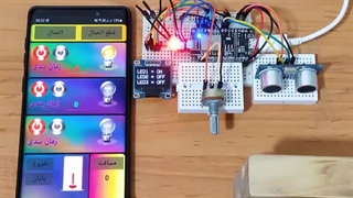 کنترل وایرلس لوازم با زمانبندی، متر دیجیتالی وایرلس