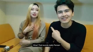 کلیپ باحال آموزش زبان کره ای و فارسی - موج کره ای