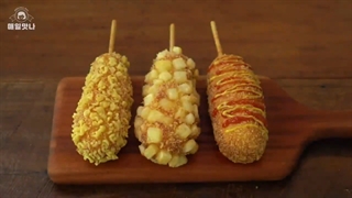 طرز تهیه سه نوع هات داگ به سبک کره جنوبی - موج کره ای