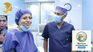 فیلم عمل بینی در اتاق عمل| دکتر سعید ظفرمند