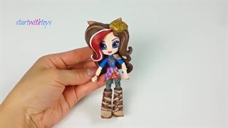 ساخت عروسک خواهرم رامونا گرگ بد با مینی اکواستریا گرلز