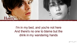 (با هندزفری پیشنهاد میشه ^_^) Harry Styles  Jungkook "Falling" _  Mashup Lyrics