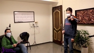 آموزش ویولن در آموزشگاه موسیقی گام کرج