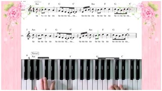 نت آهنگ سریال عاشقان ماه برای پیانو