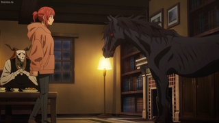 Mahoutsukai no yome.Nishi no shounen فصل دوم عروس جادوگر قسمت اول