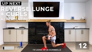 ورزش مناسب خانه - با دمبل - درجه سختی : متوسط (level 3)