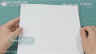 آموزش ساخت گلدان فومی