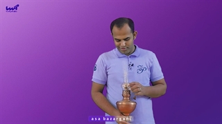 چراغ گردسوز برنجی