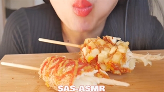 چالش اسمر خوردن کورن داگ کرانچی پنیری