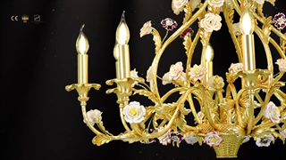 لوستر جدید و لاکچری 8شاخه کد6733