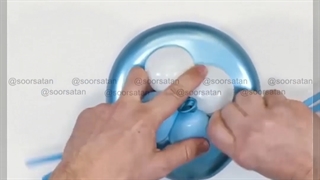 بادکنک آرایی عروس دریایی