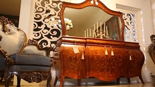 بوفه و آینه معرق کاری شده رومئو