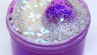 اسلایم بنفش زیبا