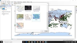 Basemap در ArcGIS