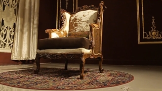 مبل آمریکایی کالادیوم با چرم و پوست و پارچه وارداتی