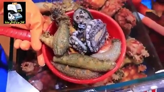 غذاهای دریایی عجیب کره ای - موج کره ای