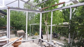 پروژه پوشش و بستن استخر 4 فصل | ایران یو پی وی سی