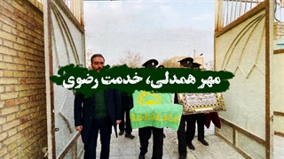 مهر همدلی، خدمت رضوی