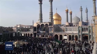 مراسم عزاداری رحلت حضرت معصومه (س) در قم