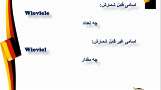 آموزش مکالمه زبان آلمانی- قسمت دهم