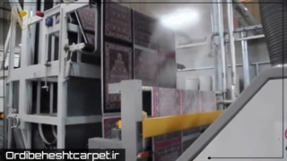 فرش ماشینی چگونه بافته می شود؟