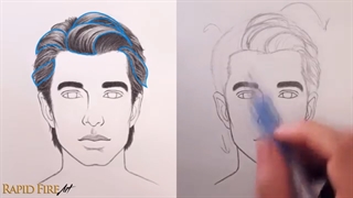 ✅ آموزش طراحی پرتره صورت مرد و زن