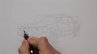 ✅ آموزش طراحی یک اتومبیل با رعایت اصول پرسپکتیو