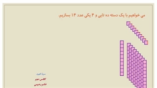 جمع اعداد دو رقمی - سینا فهید