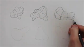 ✅ آموزش طراحی اجرام نامتقارن و منحنی شکل