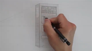 ✅ آموزش طراحی یک دستگاه فروش با اصول پرسپکتیو