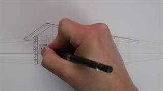 ✅ آموزش طراحی کلبه چوبی با پرسپکتیو صحیح