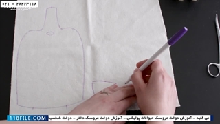 آموزش دوخت عروسک با پولیش - آموزش دوخت شخصیت امی روز-دوخت عروسک دختر