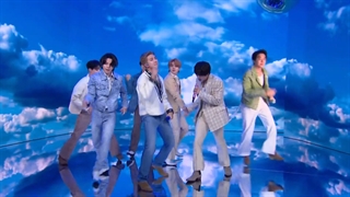 اجرای BTS در برنامه جیمز کوردن 2021