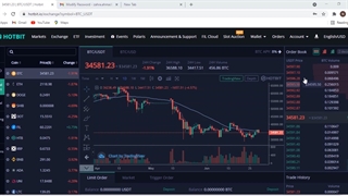 آموزش کار با صرافی hotbit