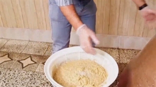 از درست کردن برای ویدیو اشپزی عید