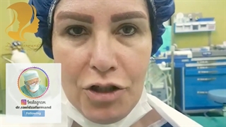 جراحی بینی در اتاق عمل توسط دکتر سعید ظفرمند