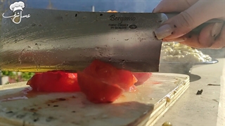 طرز تهیه میرزاقاسمی,آموزش میرزاقاسمی شمالی,میرزاقاسمی حرفه ای,میرزاقاسمی AsalChef,عسل شف میرزاقاسمی