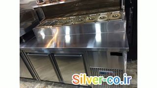 تاپینگ پیتزا صنایع برودتی سیلور