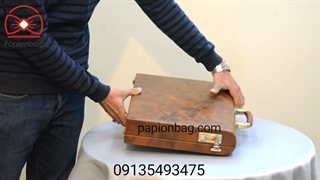 کیف سامسونت چرم طرح دار مدل sam9