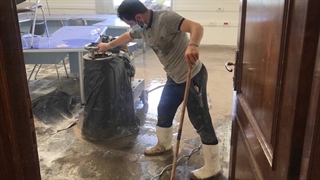 مراحل بازسازی ساختمان اداری