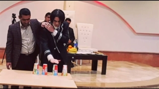 اجرای شعبده بازی با کمک مهمان عروسی