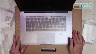 جعبه گشایی لپ تاپ هواوی میت بوک دی ۱۵